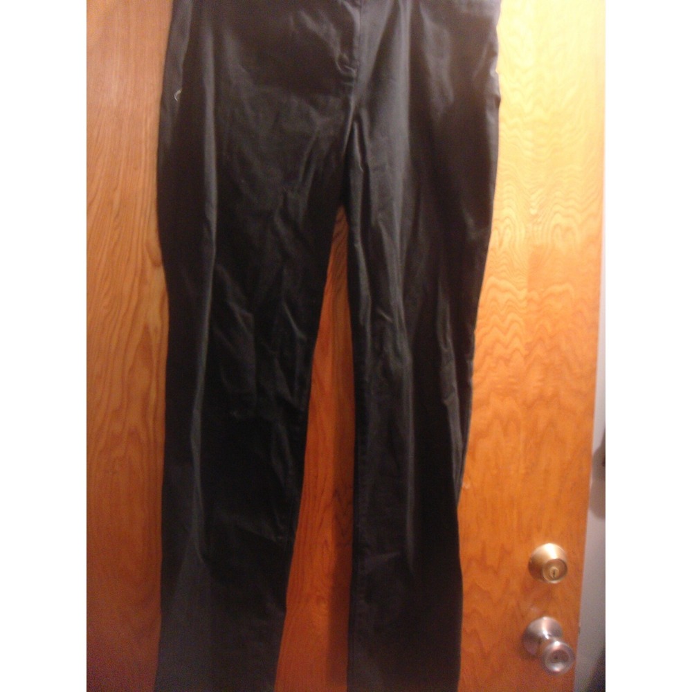Jones New York sport womens 12 black stretch pants NWT MSRP $69